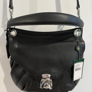 NWT Ralph Lauren crossbody bag. Long strap and short handle